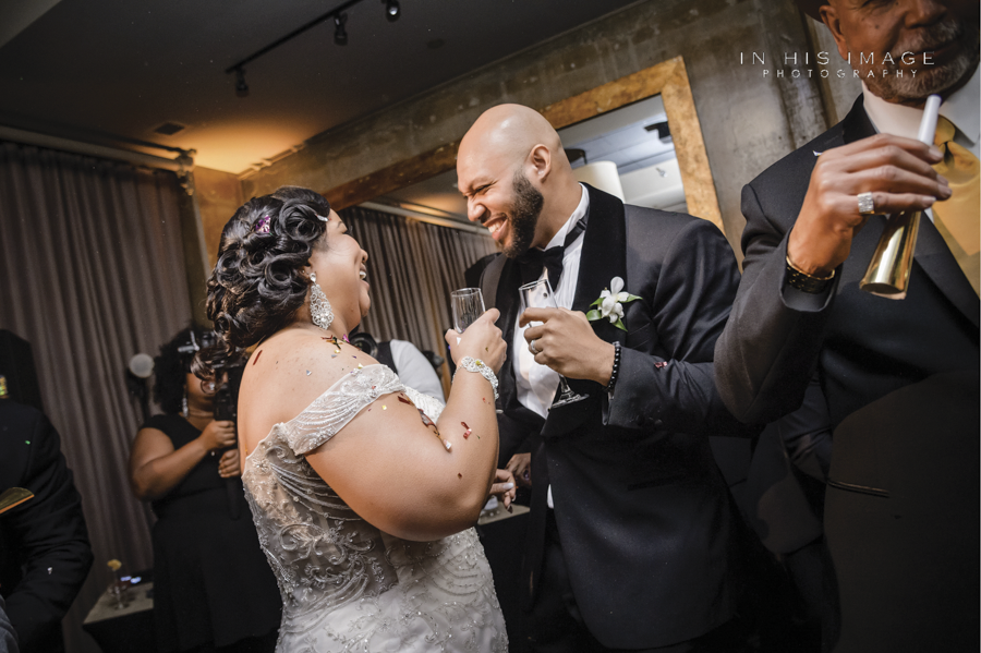 Randell and Monica | In His Image Photography Celebrate New Years with us! Couple celebrating.