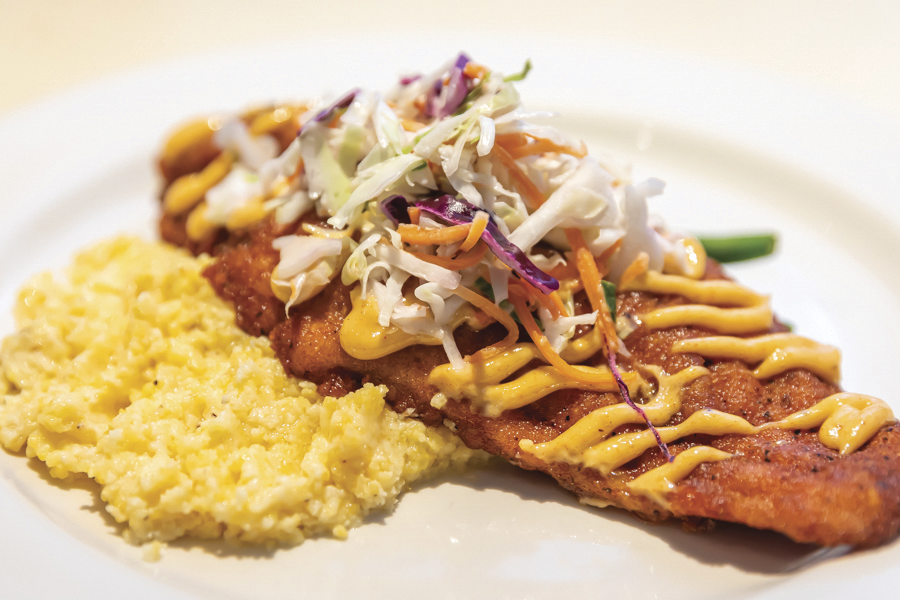 Cornmeal Crusted Catfish Cornmeal Crusted Catfish