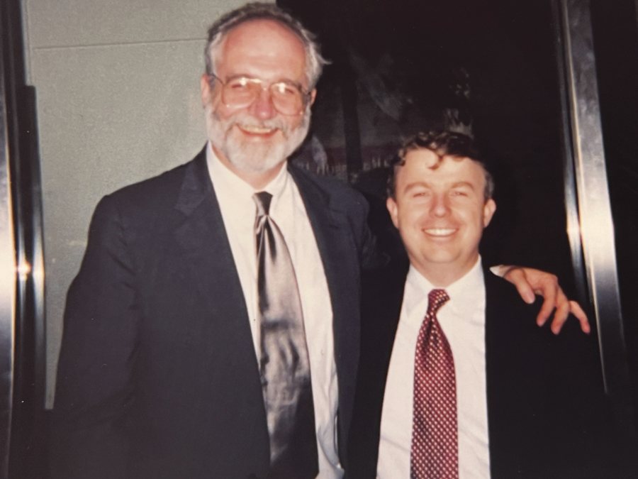 Don Rives and Dennis Quaintance A picture of the late Don Rives, and Dennis.