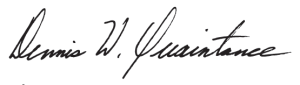 Dennis W. Quaintance Signature